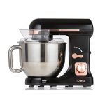 Stand Mixer 5L 6 Speeds Pulse Function 1000W Rose Gold - Image 2