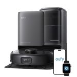 Robot Vacuum And Mop 20000Pa Suction Auto-Emptying Black