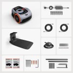 Robotic Lawn Mower 500m² EFLS 2.0 RTK Vision AI Mapping Grey - Image 7