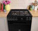 Double Oven Dual Fuel Cooker 99L 60cm Black - Image 8