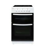 Freestanding Electric Cooker 52L 50cm White - Image 7