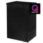 Chest Freezer 99L Freestanding With Adjustable Temperature Black - Image 10