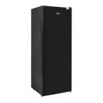 Freestanding Larder Fridge 241L 144Cm Reversible Door Mark-Proof Finish Black - Image 2