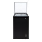 Chest Freezer 99L Removable Basket Adjustable Thermostat Black - Image 3