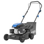 Petrol Lawn Mower 40cm 139cc 7 Cutting Heights 25-75mm 40L Grass Bag Black - Image 7