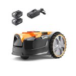 Robot Lawn Mower 16 Drop And Mow 24V 4.0Ah Battery Fast Charger Orange - Image 10