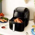 Digital Air Fryer 8L 10 Preset Programmes 220°C Black - Image 7