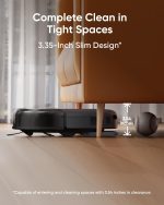 Robot Vacuum Cleaner With Mop 7000Pa Suction Ultra-Slim Black - Image 4