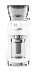 Electric Coffee Grinder 240g 150W Conical Burr White