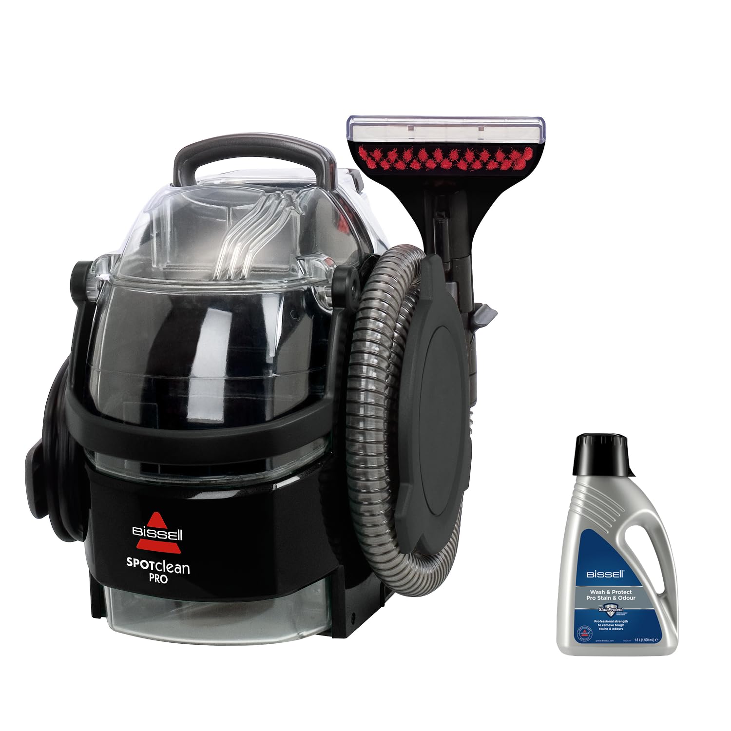 61Nf5FIeDqL._SL1500.jpg Portable Carpet Cleaner SpotClean Pro 750W Corded Black - Image 1