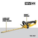 Cordless Hedge Trimmer 55cm 19mm Gap 18V Bare Unit - Image 3