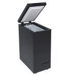 Chest Freezer 60L Slimline Compact Manual Defrost Black