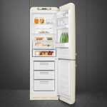 Freestanding Fridge Freezer 331L Frost Free Cream - Image 9