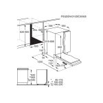 Fully Integrated Dishwasher 14 Place Settings 5 Programs 44dB White - Image 8