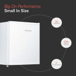 Freestanding Mini Freezer 31L 42dB Adjustable Temperature White - Image 2