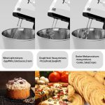 Stand And Hand Mixer 7 Speeds 3QT Stainless Steel Bowl HP2 - Image 4
