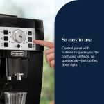 Automatic Bean to Cup Coffee Machine Espresso and Cappuccino Maker Black - Image 6