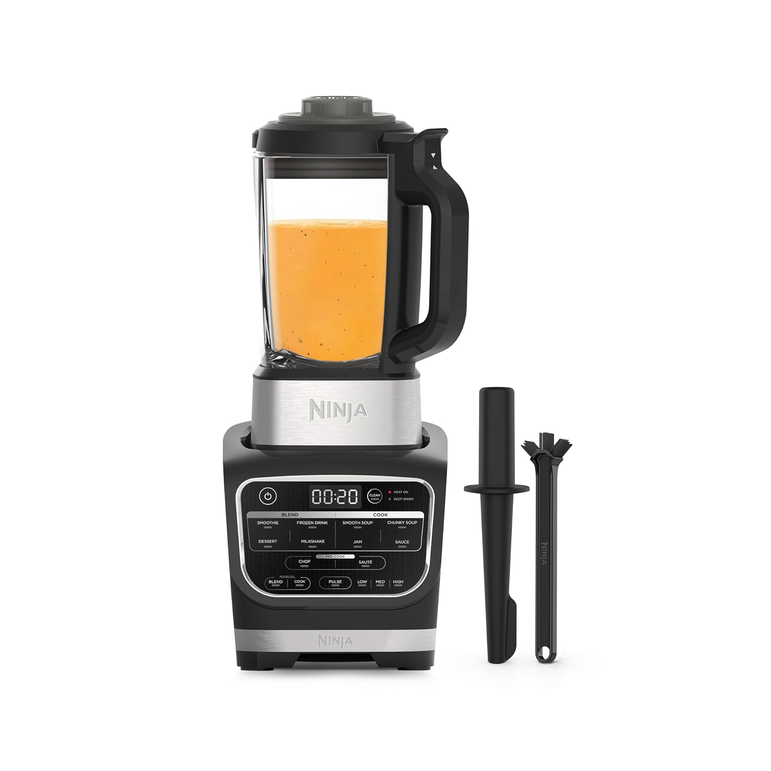 61UtvOaP4EL._SL1500.jpg Blender & Soup Maker 1.7L 1000W 10 Auto-iQ Programs Black - Image 1