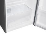 Tall Freestanding Larder Fridge 240L 143cm 55cm 5 Shelves Reversible Door Inox - Image 5
