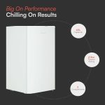 Freestanding Under Counter Freezer 60L White - Image 3