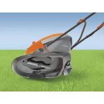 Hover Lawn Mower 25cm 1400W 15L Grass Box 4 Cutting Heights Orange Grey - Image 8