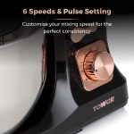 Stand Mixer 5L 6 Speeds Pulse Function 1000W Rose Gold - Image 7