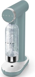 Soda Maker 800ml Non-Slip Feet Space Saving Design Emerald Green