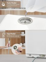 Countertop Dishwasher 5L 6 Programs Delay Start Air Dry White - Image 7