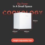 Freestanding Mini Freezer 31L 42dB Adjustable Temperature White - Image 4