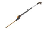 Cordless Pole Hedge Trimmer 45cm 3.2m Reach 10-Position Head Black - Image 3