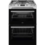 Double Oven Gas Cooker 60cm 81L Stainless Steel