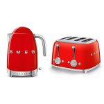 Kettle 1.7L 3kW Acoustic Alarm Pastel Green & Toaster 4 Slice 2kW Pastel Green - Image 9