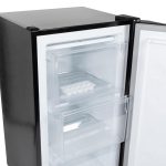Undercounter Freezer 60L Freestanding With Reversible Door Black - Image 5