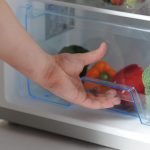Under Counter Larder Fridge 133L 55cm Silver Reversible Door - Image 4
