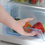 Under Counter Larder Fridge 133L Adjustable Thermostat Reversible Door White - Image 4