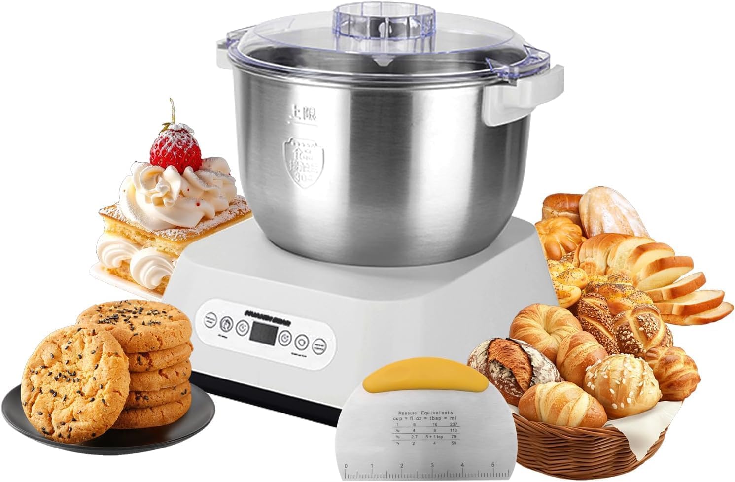 61sr_gT-QYL._AC_SL1491.jpg Stand Mixer 7L 1500W Touch Control White - Image 1