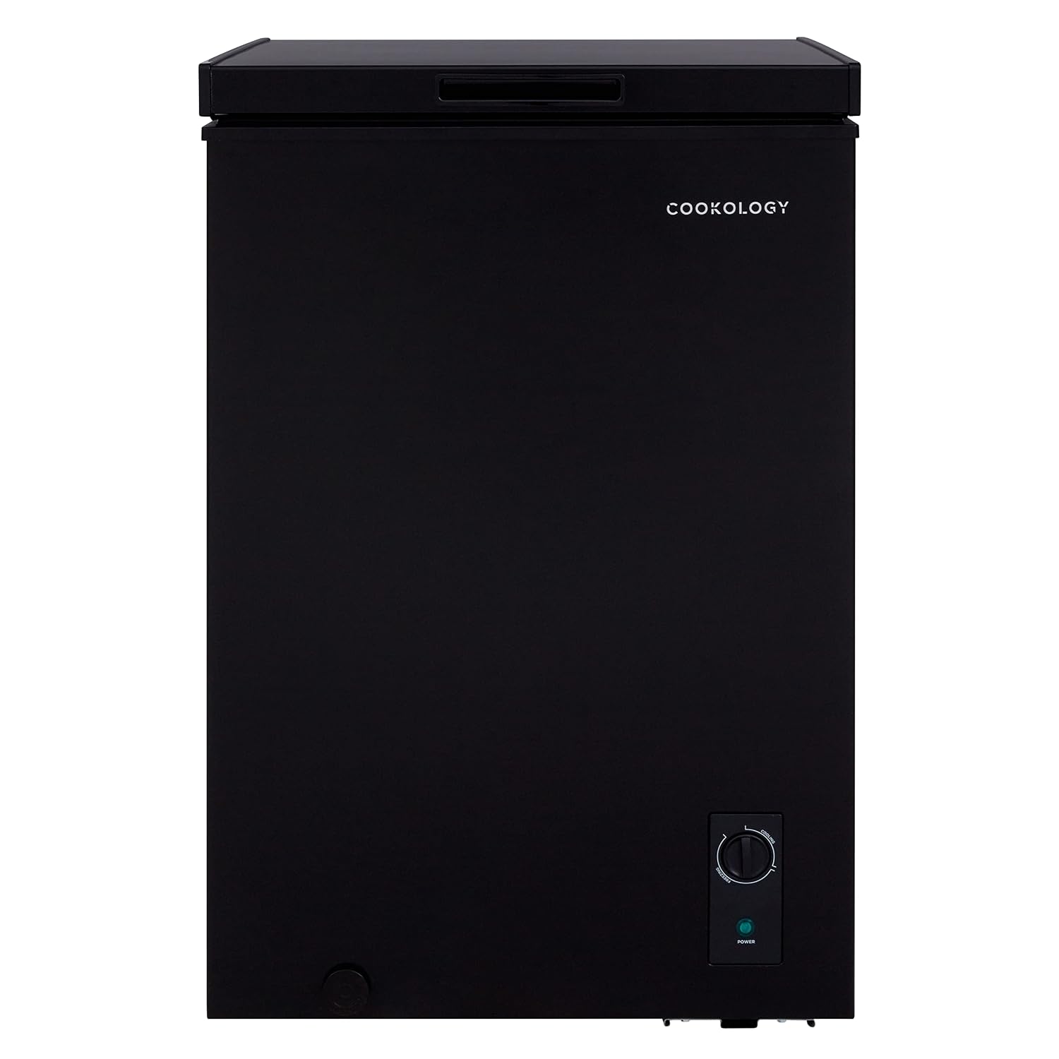 61tMWXUXHyL._SL1500.jpg Freestanding Chest Freezer 99L Adjustable Thermostat Black - Image 1