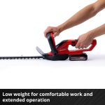 Cordless Hedge Trimmer 55cm 22in Laser-Cut Steel Blades - Image 7