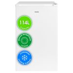 Freestanding Undercounter Fridge 114L 50cm White - Image 2