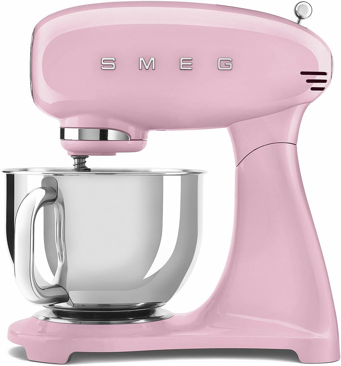 61vcPVOobdL._AC_SL1300.jpg Stand Mixer 4.8L 800W 10 Speeds Pastel Pink - Image 1