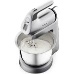 Stand Mixer 3.5L 650W 4 Speeds Silver - Image 2