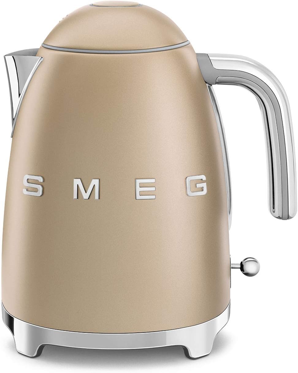 61wEXVyAgDL._AC_SL1300.jpg Electric Kettle 1.7L 2400W 360° Swivel Base Champagne Matt - Image 1