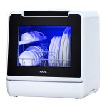 Table Top Dishwasher 5L Water Tank 8 Programs Child Lock White - Image 2