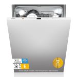 Built-In Dishwasher 12 Place Settings 8 Programs 47dB White