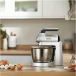 Stand Mixer 3.5L 650W 4 Speeds Silver - Image 3