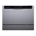Mini Counter Top Dishwasher 6 Place Settings 7 Cycles White - Image 7
