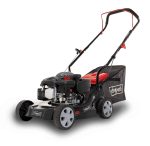 Self-Propelled Petrol Lawn Mower 42cm 131cc 45L Grass Box Red Black - Image 10
