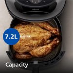 Air Fryer 7.2L 2000W 16-in-1 RapidAir Plus Cooking Window Black - Image 6