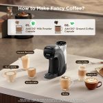Pod Coffee Machine 5 In 1 20 Bar 0.8L Black - Image 8