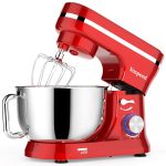 Stand Mixer 5-Quart 8-Speed 1000W Tilt-Head Black - Image 8
